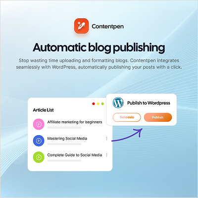 quick content publishing