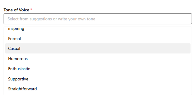 tone of voice