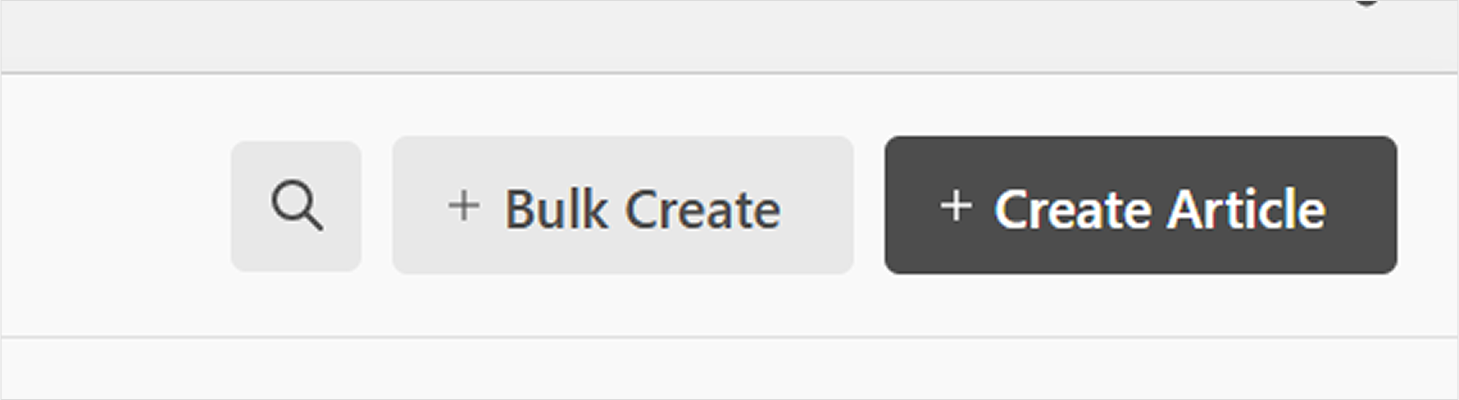 create new article