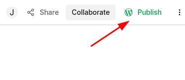 Publish directly to WordPress from Contentpen.