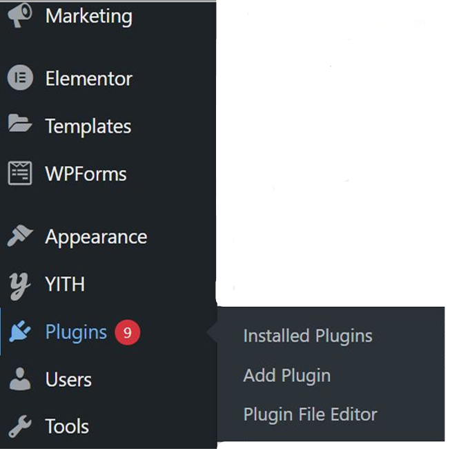 WordPress plugins.