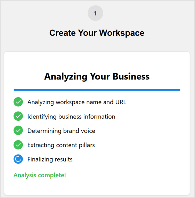 AI analyzing details for your business - Contentpen.ai.