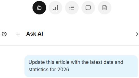 Prompt added to Ask AI.