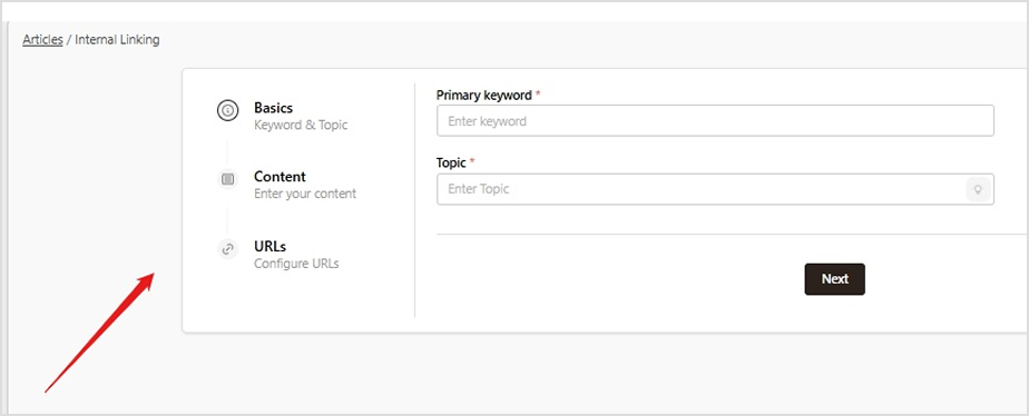 Add keyword and topic