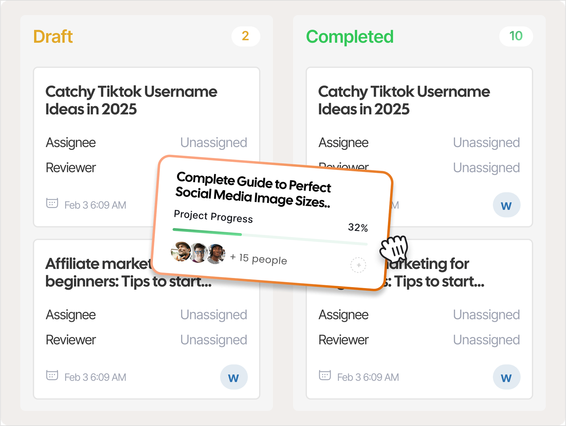 Faster content production