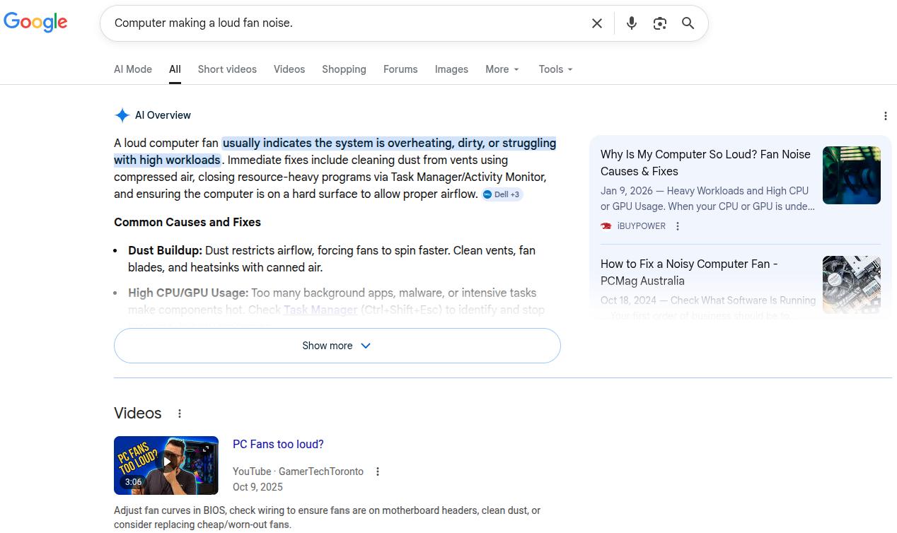 Problem-based keyword example