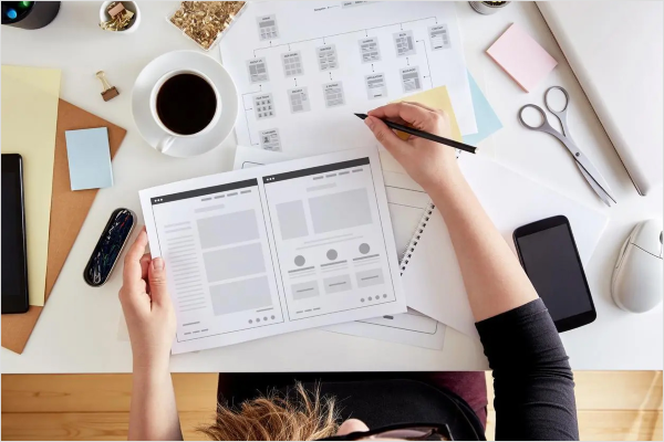 A writer crafting whitepapers for a publication.