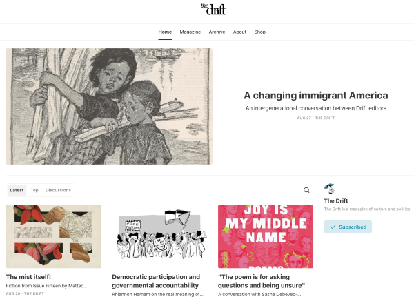  Drift's daily blog newsletter