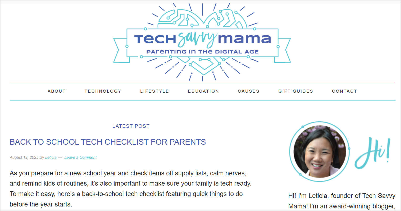 Techsavvymama blog.