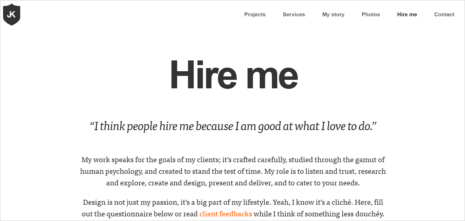 Sell services online