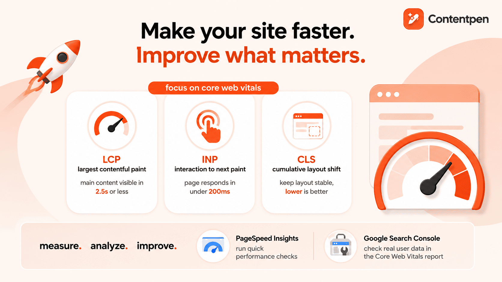 Improving Core Web Vitals to reduce bounce rates.