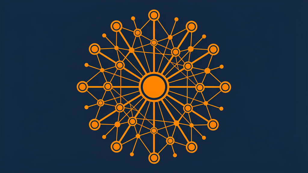 Network of backlinks connecting websites together