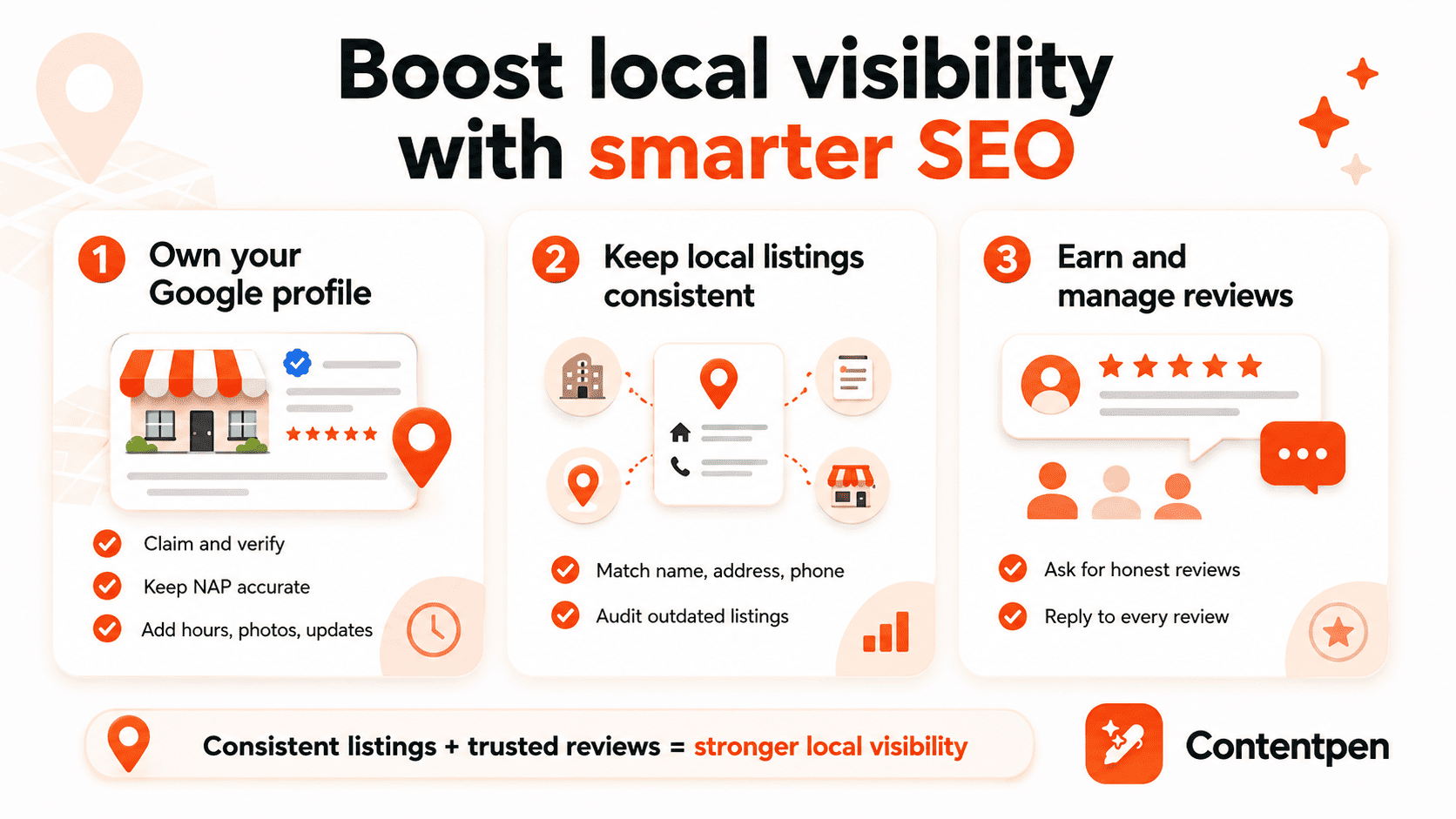 Tips to boost local visibility - Contentpen.ai.