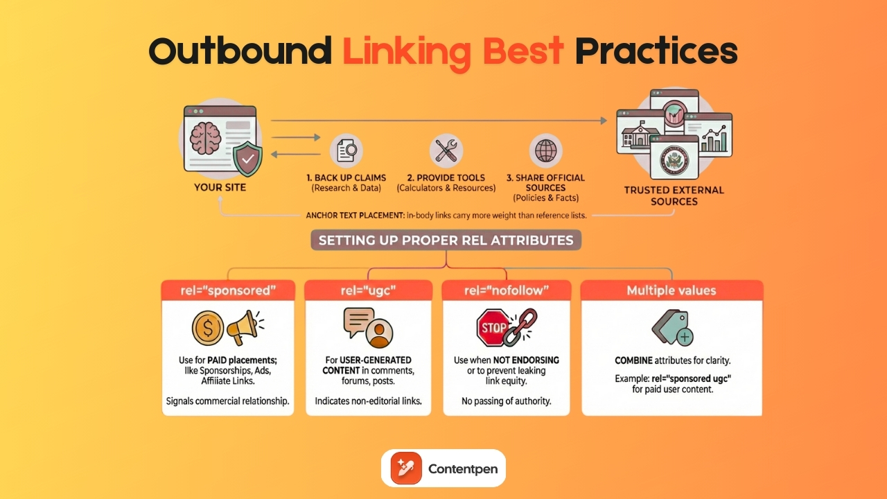 Outbound linking best practices - Contentpen.ai