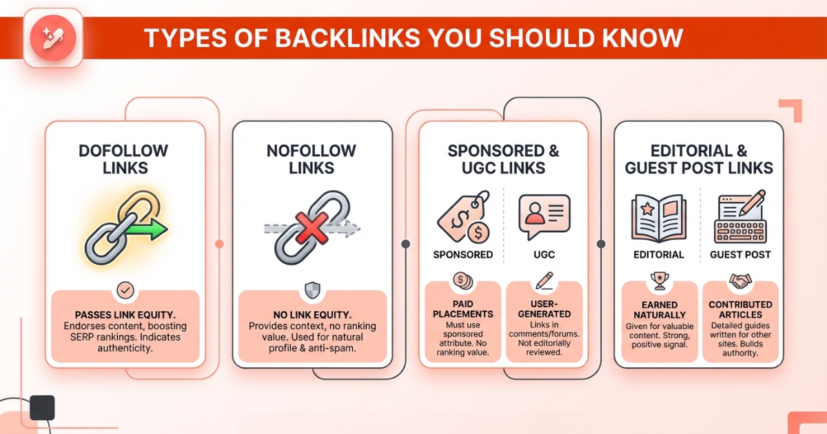 Types of backlinks - Contentpen.ai