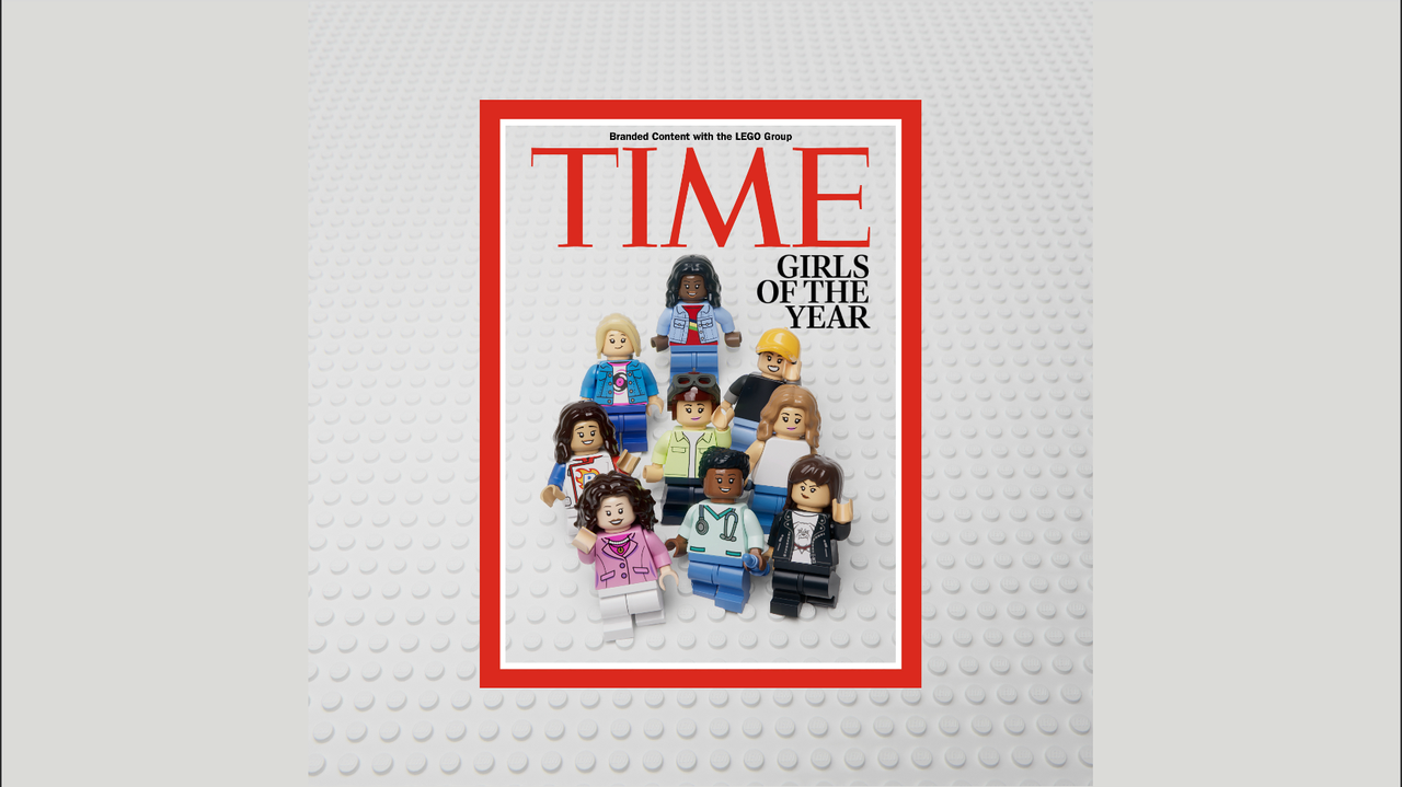 LEGO and TIME campaign
