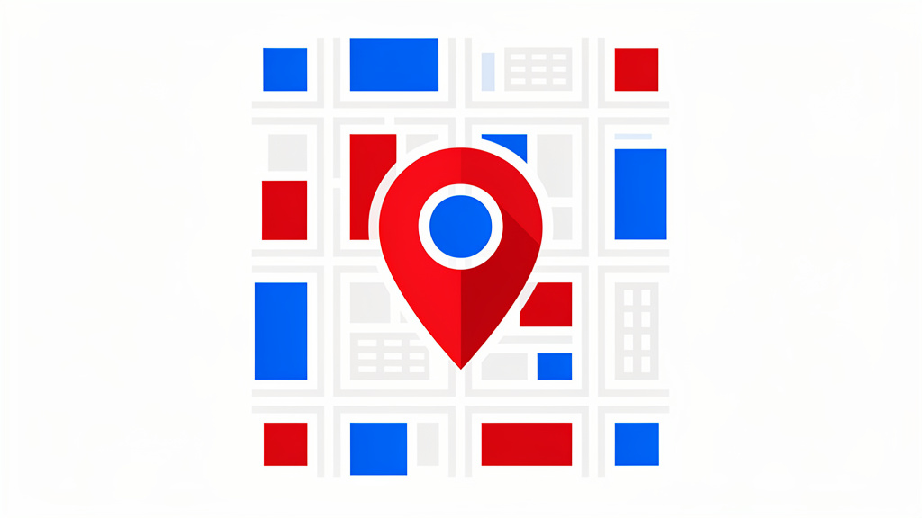 Local SEO location targeting and visibility concept
