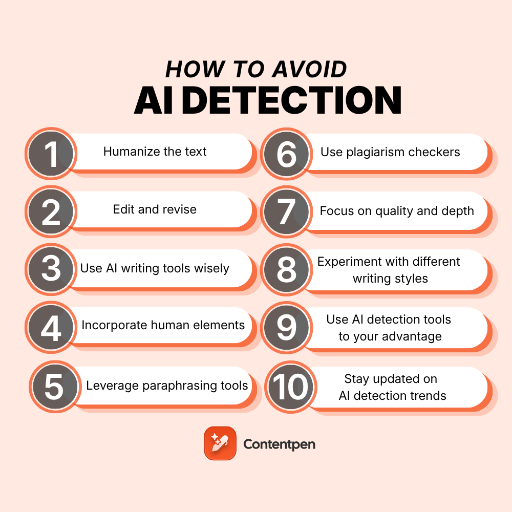 How to avoid AI detection in writing: A guide to humanizing AI content