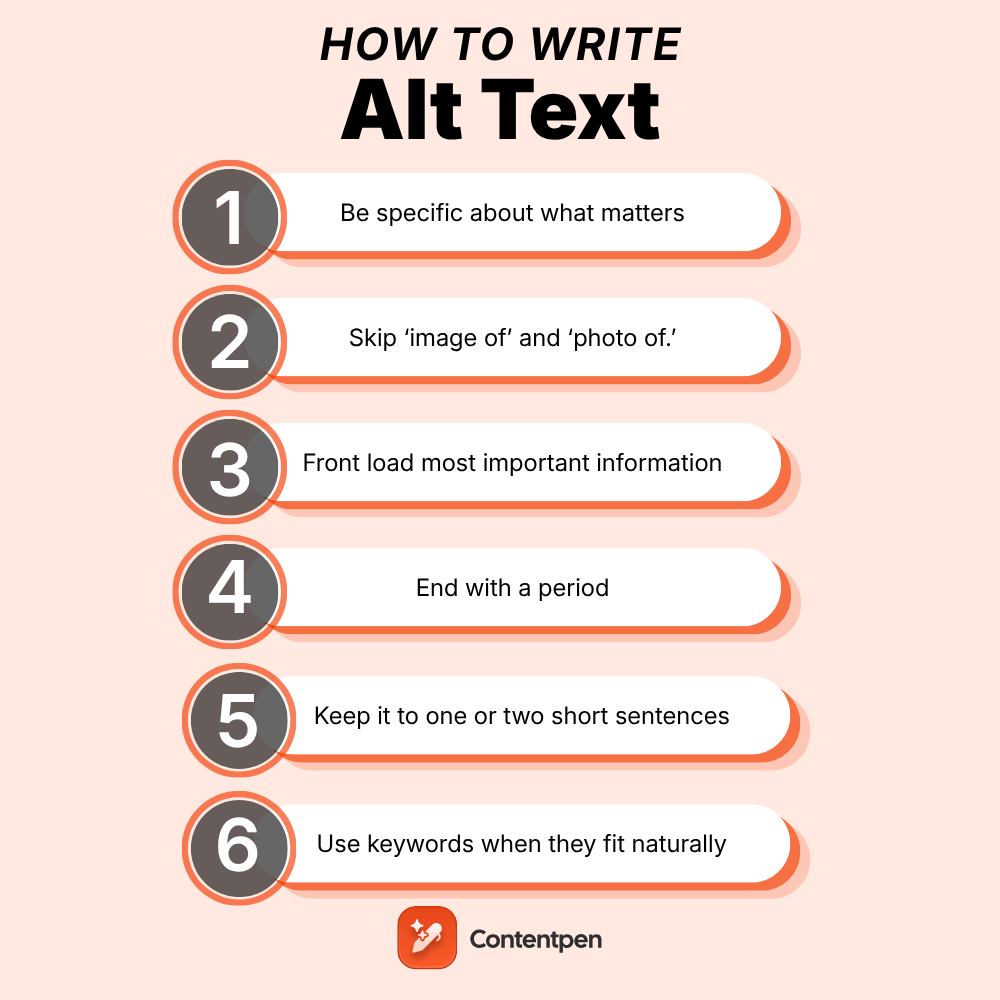 How to write alt text: A practical guide for content teams in 2026