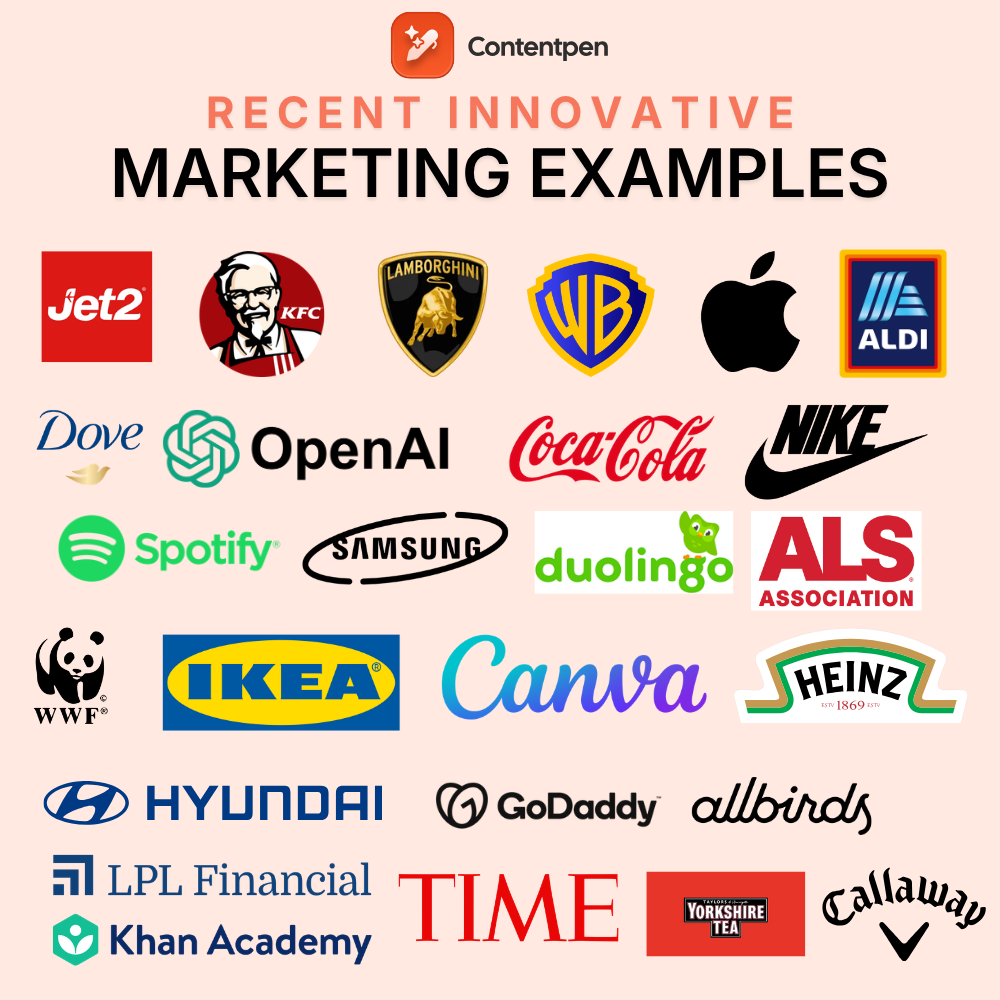 30 recent innovative marketing examples that drive real results