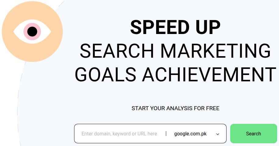 Serpstat main landing page.