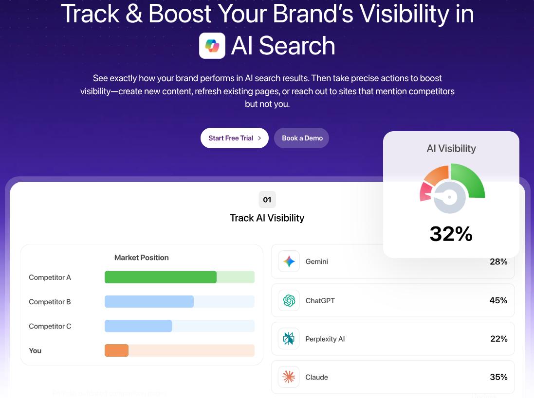Writesonic landing page.