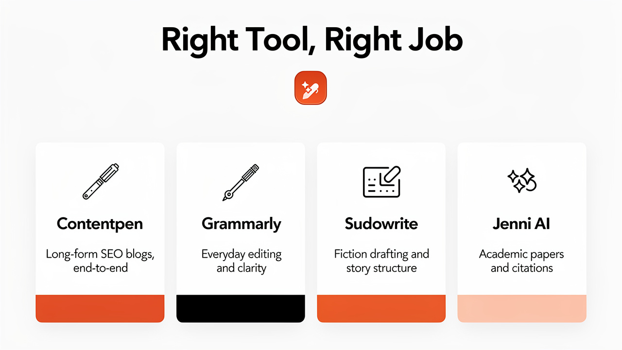 HyperWrite alternatives summary.