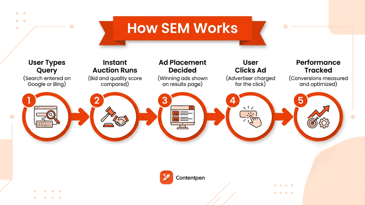 How SEM works - Contentpen.ai.