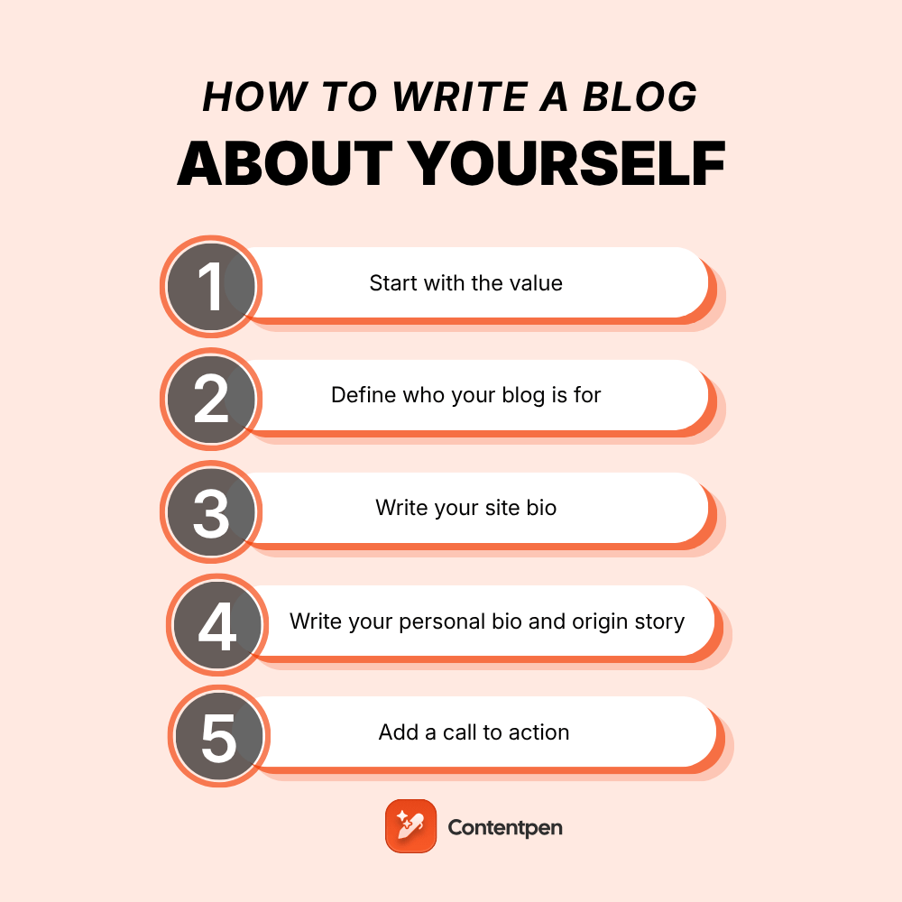 How to write a blog about yourself that people love to read
