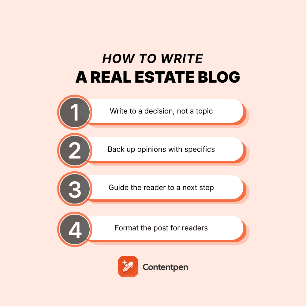 How to write a real estate blog: Your friendly beginner’s guide