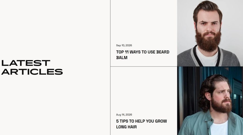 Beardbrand blog.
