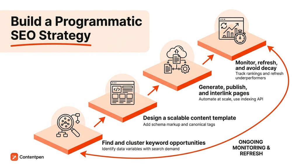Building a programmatic SEO strategy.